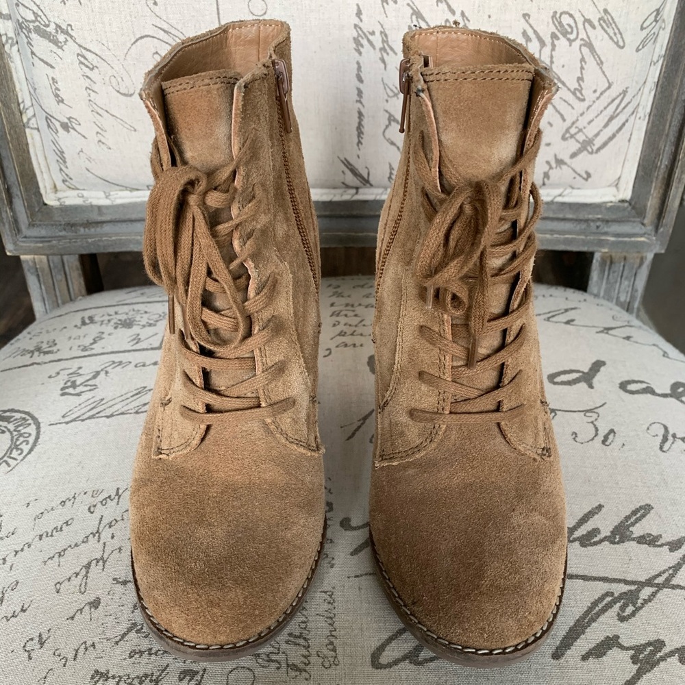 Lucky Brand bootie wedges! 😍